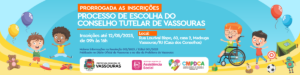 prorrogada a escolha conselho tutelar